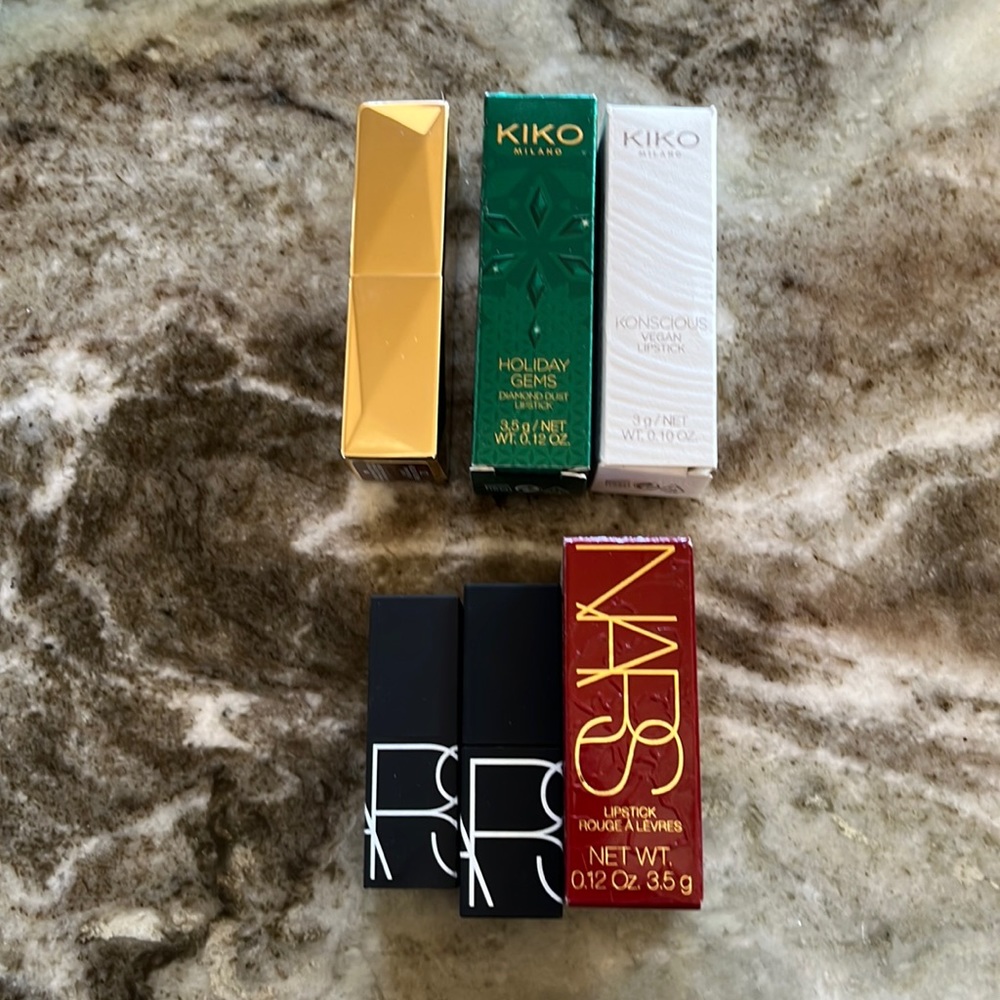 NARS & Kiko Milano Lipstick Bundle 💄